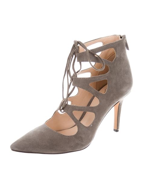 vince camuto suede heels.